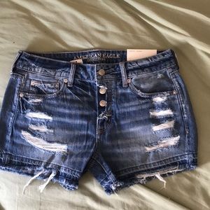 Tomgirl Style Denim Shorts from American Eagle